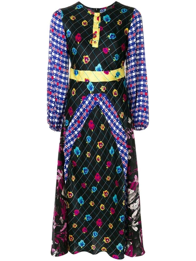 Duro Olowu Patterned Long Sleeved Dress