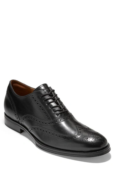 Cole Haan Modern Classic Wingtip Oxford In Black