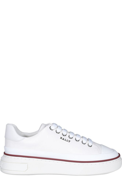 Bally Maily Low-top Sneakers In White