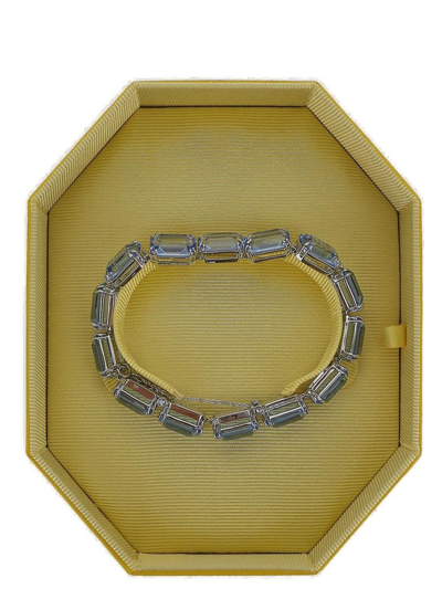 Swarovski Millenia Octagon Crystal Flex Bracelet In White