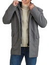 Cole Haan Melton Three-in-one Topper Coat In Light Grey