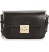 Michael Michael Kors Large Sloan Editor Leather Shoulder Bag - Black In Black/gold