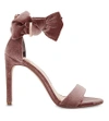 Ted Baker Torabel Bow Detail Leather Sandals In Dusky Pink