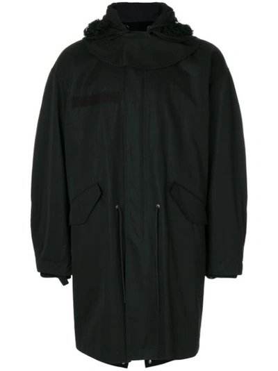 Helmut Lang Black Re-edition Hooded Parka | ModeSens