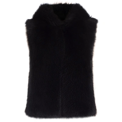 Giuseppe Zanotti - Black Lamb Vest Cassandra