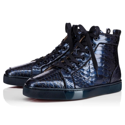 Christian louboutin rantus top orlato flat python