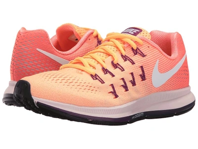 Print Takke Encyclopedia Nike - Air Zoom Pegasus 33 (peach Cream/bright Mango/bright Grape/white)  Women's Running Shoes | ModeSens
