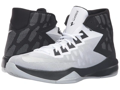 Nike - Zoom Devosion (white/black/metallic Silver) Men's Basketball Shoes |  ModeSens