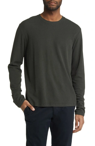 Nn07 Clive 3323 Slim Fit Long Sleeve T-shirt In Dark Army