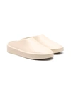 Fear Of God Kids' Solid-colour Flat Slippers In Cream