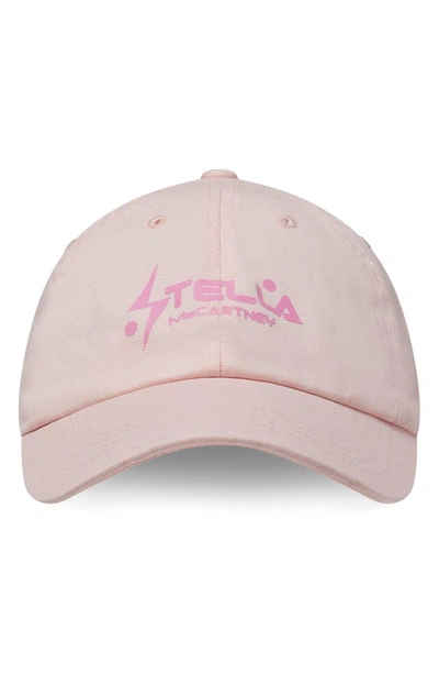 Stella Mccartney X Tom Tosseyn Logo Baseball Cap In Pink