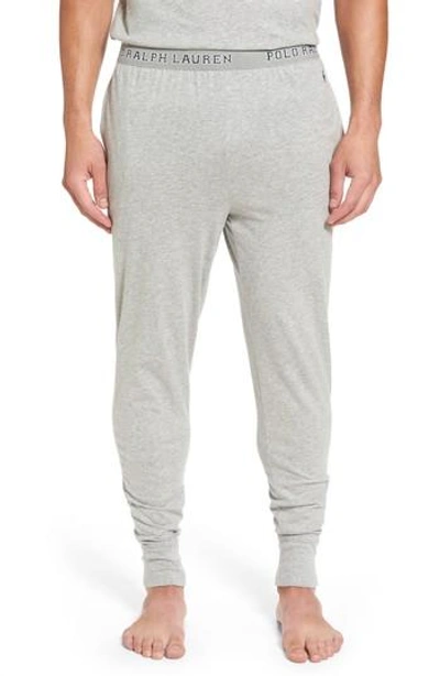Polo Ralph Lauren Cotton Jogger Lounge Pants In Andover Heather