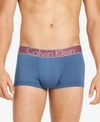 Calvin Klein Men's Customized Stretch Low-rise Trunks In Balance/ Fathom Stripe
