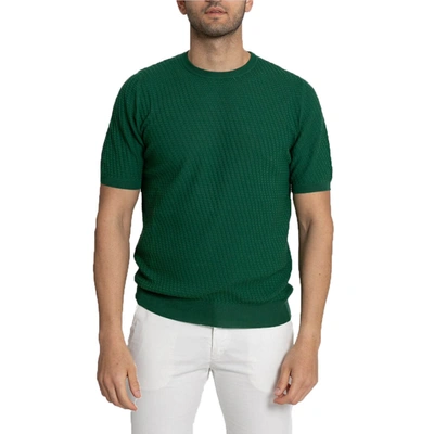 39 Masq Classic Crew Neck Cotton T-shirt/green | ModeSens