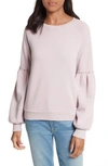 Rebecca Minkoff Clementine Sweatshirt In Keepsake Lilac