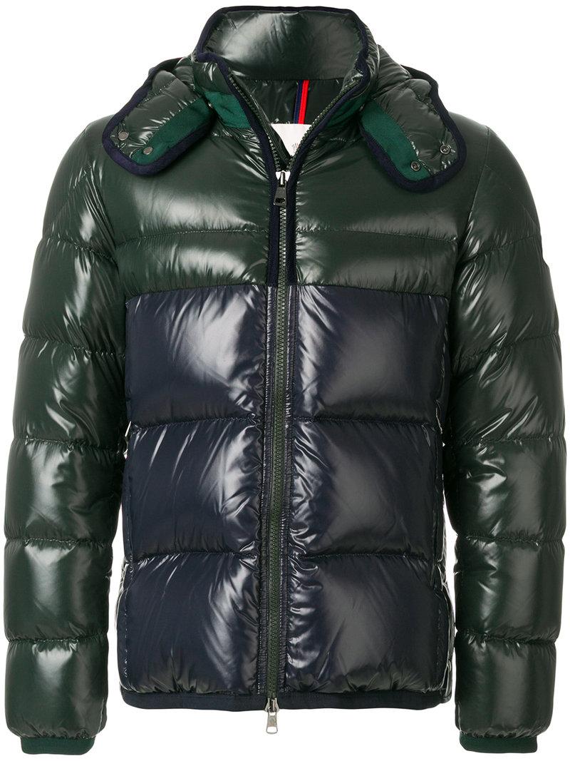 Moncler Pascal Padded Jacket - Green | ModeSens