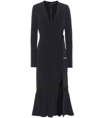 David Koma Crêpe Dress In Black