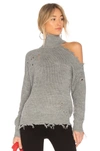 Lovers & Friends Arlington Sweater In Heather Grey