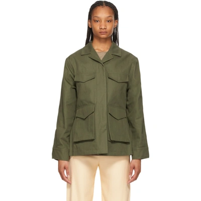 TOTÊME KHAKI ARMY JACKET 
