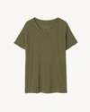 Nili Lotan Brady Tee In Uniform Green