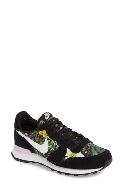 Nike 'internationalist' Sneaker In Black/ White/ Prism Pink