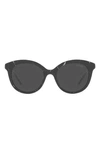 Prada 0pr 02ys Round Gradient Sunglasses In Black / Dark / Gray