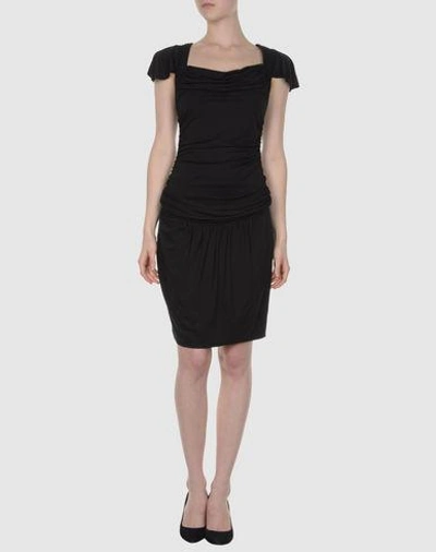 Hoss Intropia Short Dress In Black