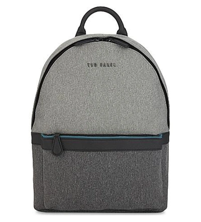 Ted Baker Zirabi Two-tone Nylon Backpack In Grey ModeSens