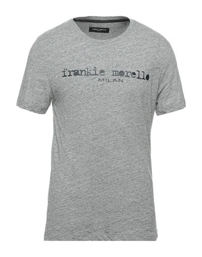 Frankie Morello T-shirts In Grey