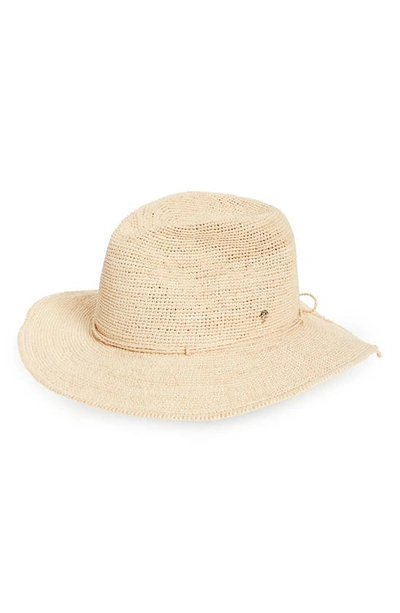 Helen Kaminski Desmonda Packable Raffia Fedora In Natural