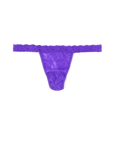 Hanky Panky Signature Lace G-string In Vivacious Violet
