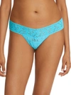 Hanky Panky Signature Lace Women's 4911 Low Rise Thong In Tempting Turquoise