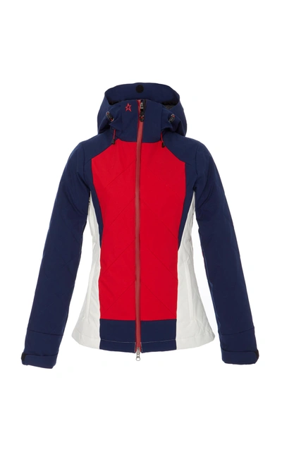 Perfect Moment Tignes Colorblocked Jacket In Multi