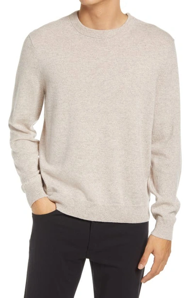 Theory Hilles Cashmere Crewneck Sweater In Chanterelle