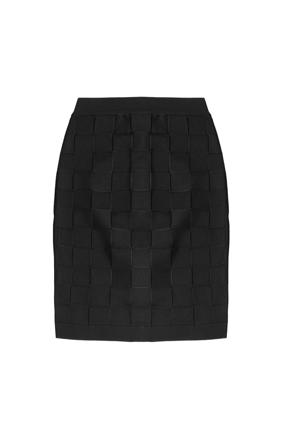 Balmain Textured Stretch Skirt | ModeSens