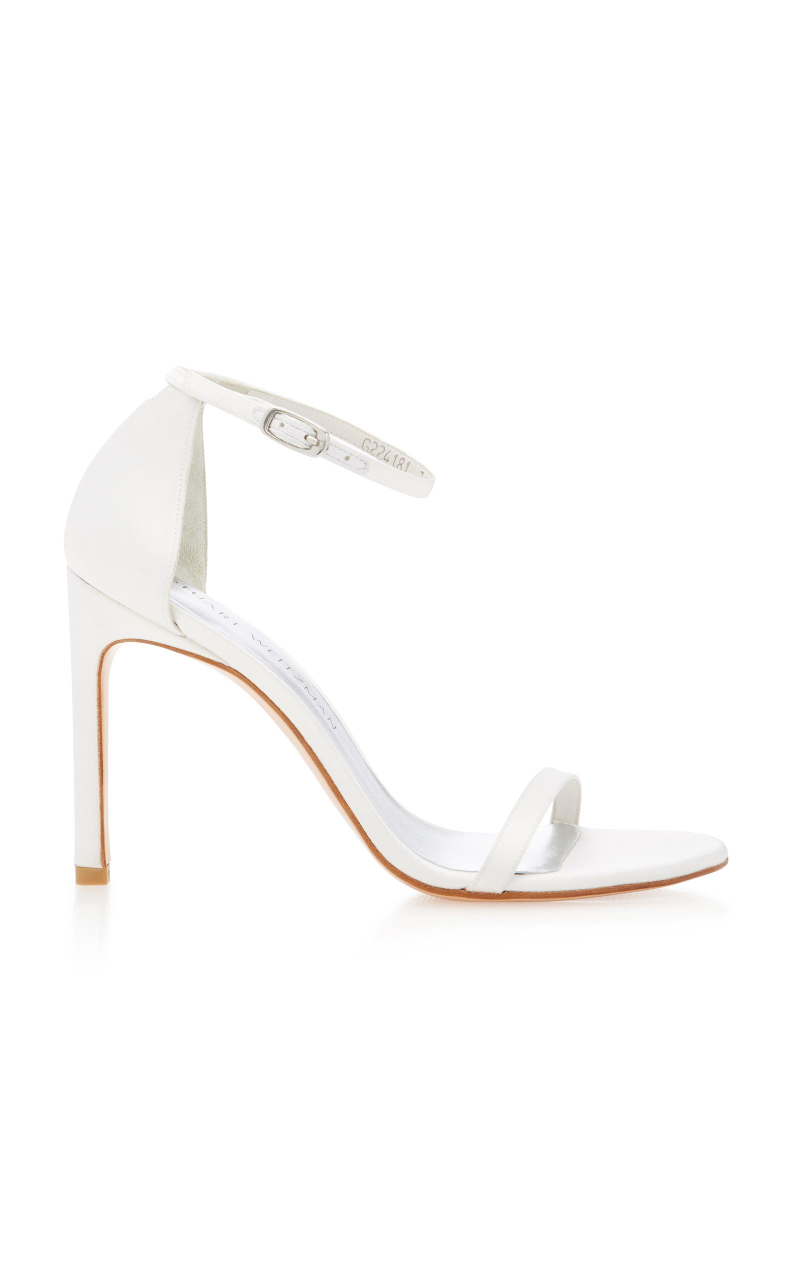 stuart weitzman nudist white