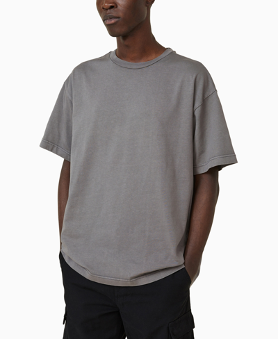 Cotton On Men's Heavy Weight Solid T-shirt In Military Burnout