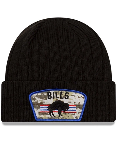 Buy Buffalo Bills New Era 2021 Salute To Service Historic Logo Cuffed Knit  Hat - Black F4239659 Online