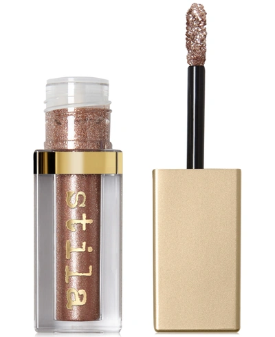 Stila Glitter & Glow Liquid Eye Shadow In Bronzed Bell - Bronze With Silver And Co
