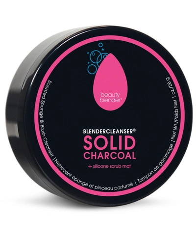 Beautyblender Blendercleanser Solid Charcoal Scented Sponge & Brush Cleanser In Black