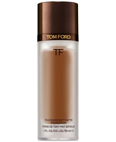 Tom Ford Traceless Soft Matte Foundation Spf 20, 1-oz. In . Warm Nutmeg-deep/warm Golden Underton