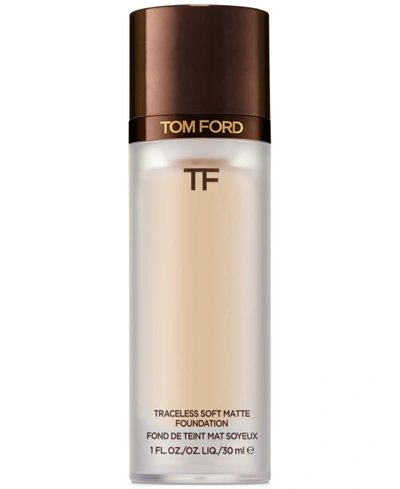 Tom Ford Traceless Soft Matte Foundation Spf 20, 1-oz. In . Ivory-light-medium/warm Yellow Undert