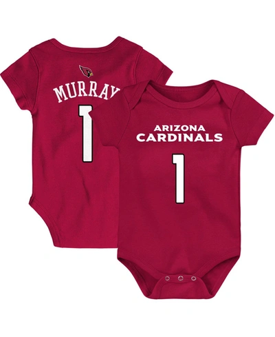 Outerstuff Babies' Newborn Infant Kyler Murray Cardinal Arizona Cardinals Mainliner Name Number Bodysuit