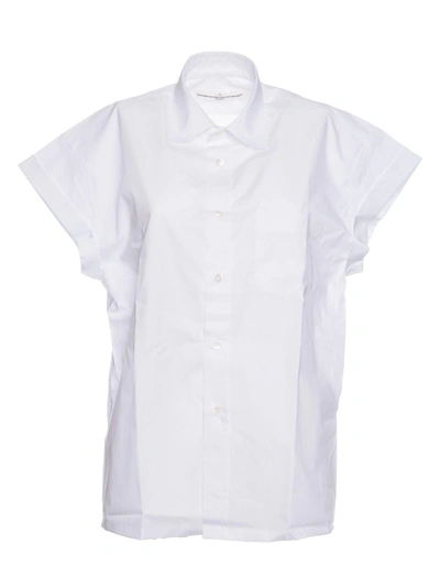 Golden Goose Shortsleeved Shirt In White