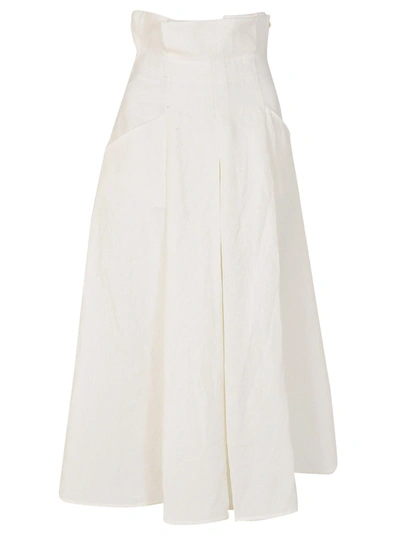 Ermanno Scervino Long Skirt In White