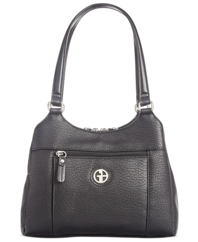 GIANI BERNINI Nappa Classic leather women's Shoulder bag purse - IVORY OFF  WHITE