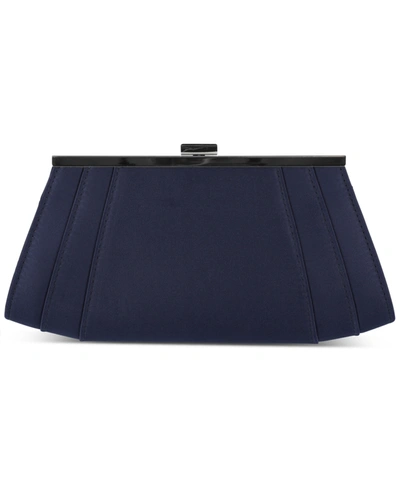 Inc International Concepts Framed Wing Clutch, Created For Macy's In Navy