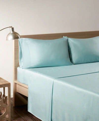 Jla Home 4-pc Queen Sheet Set Bedding In Aqua