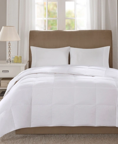 Sleep Philosophy True North By  Level 1 300 Thread Count Cotton Sateen White Twin Down Comforter With