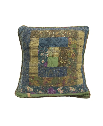 American Heritage Textiles Cabin Raising Pine Cone Decorative Pillow, 16" X 16" Bedding In Multi